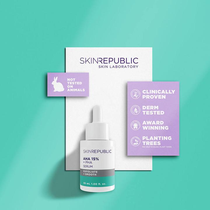 Actual product image Skin Republic AHA 15% (30 ml)