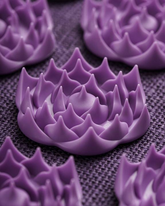 Actual product image Pranamat ECO massage set mat + cushion + mini mat dark purple