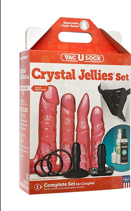 Image du produit Doc Johnson Set de gelées de cristal