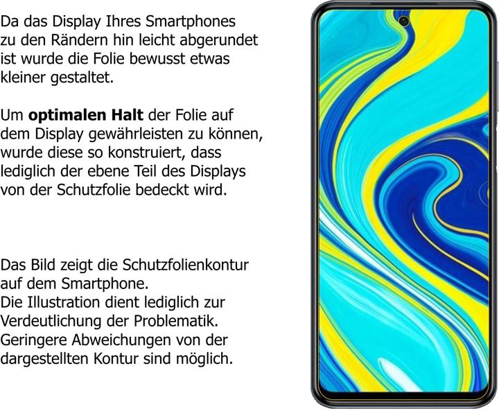 Produktbild Dipos Displayschutzfolie Crystalclear (4 Stück, Xiaomi Redmi Note 9S)