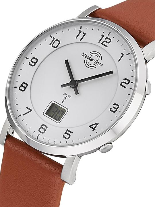 Immagine prodotto Master Time MTLS-10741-12L Radio Advanced 36mm 5ATM (Orologio da polso analogico, Orologio radiocontrollato, Orologio digitale, 36 mm)