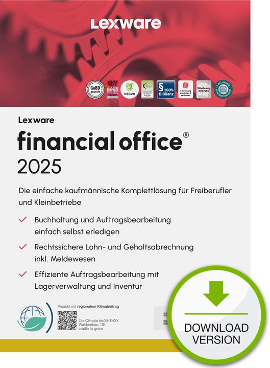 Actual product image Lexware financial office 2025 Download Jahresversion (365-Tage) (1 User, 12 months)