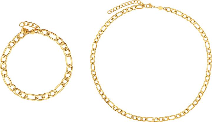 Produktbild Heideman Set Rosalia goldfarben (100% Edelstahl)