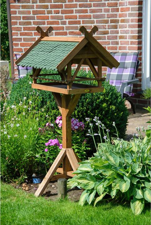 Produktbild Dobar Vogelfutterhaus Westfalen inkl. Ständer 78 x 62 x 148 cm