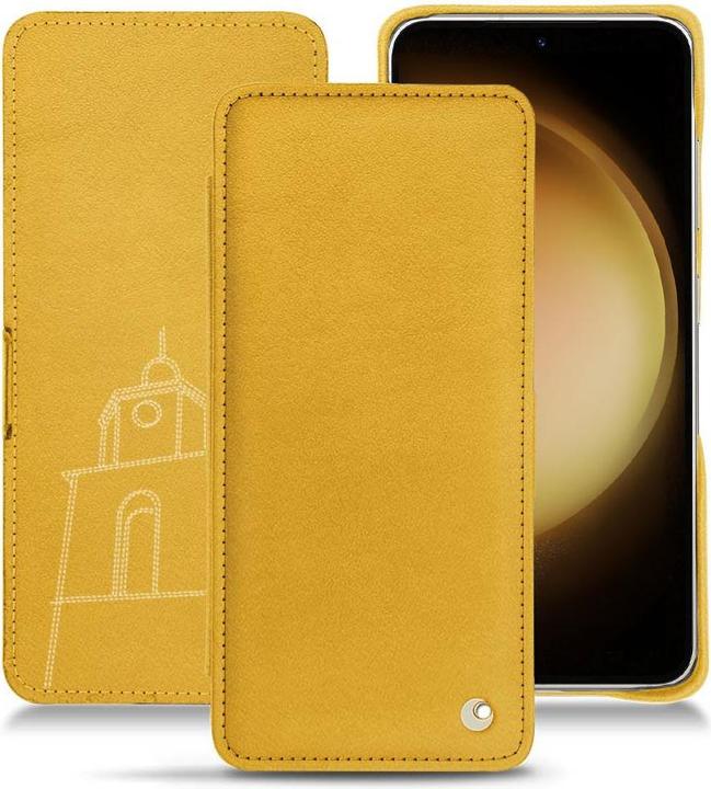 Actual product image Noreve Horizontal leather flap shell (Samsung Galaxy S23+)