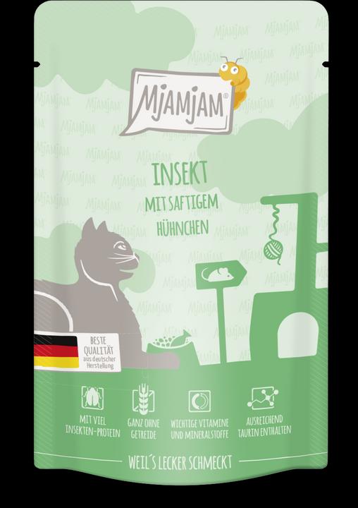 Image du produit Mjamjam Insecte avec poulet juteux (Adulte, 12 pcs, 125 g)