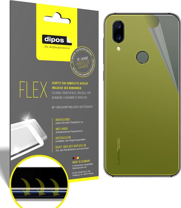 Produktbild Dipos Displayschutzfolie Full-Cover 3D (3 Stück, Umidigi A3S)
