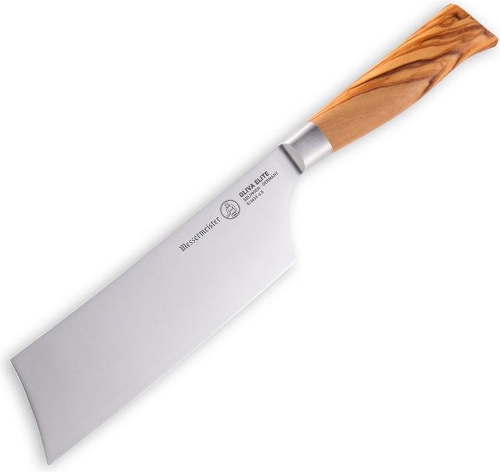 Actual product image Messermeister Paring knife Oliva Elite 16.5 cm, Nature/Silver (16.50 cm)