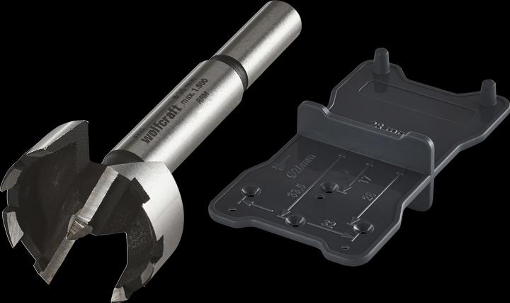 Produktbild wolfcraft wolfcraft 1 Forstnerbohrer-Set 2-tlg. ø35mm (35 mm)