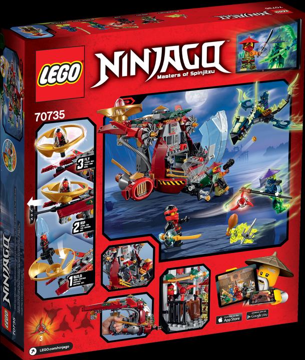 Image du produit LEGO Ninjago Le Jet hybride de Ronin (70735, LEGO Ninjago)