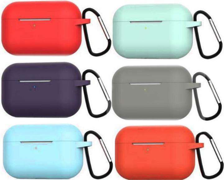 Actual product image Ambiance1 AirPods 3 Case Case Red with carabiner ring No.225.1 (Headphone sleeve)
