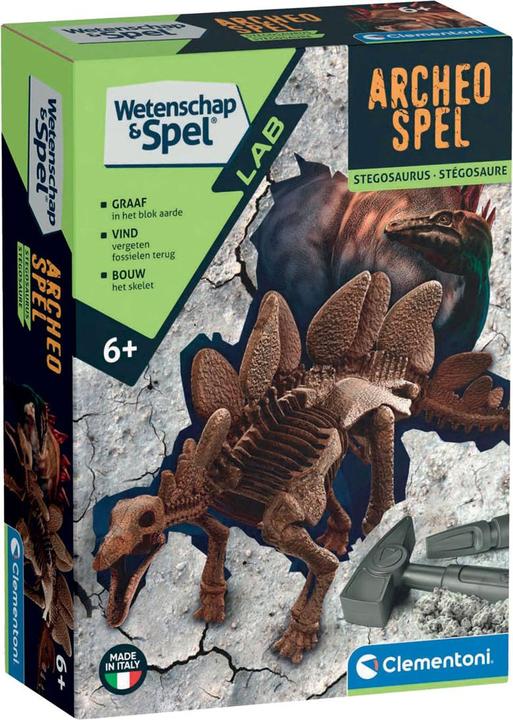 Produktbild Clementoni Archeo Spiel Stegosaurus