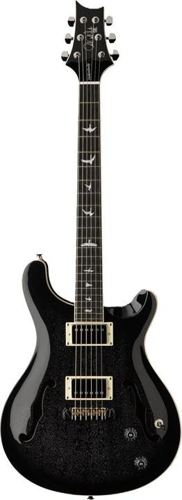 Actual product image PRS SE Hollowbody Standard | Dog Hair Smokeburst (Electric guitar, Mahogany, mahogany)