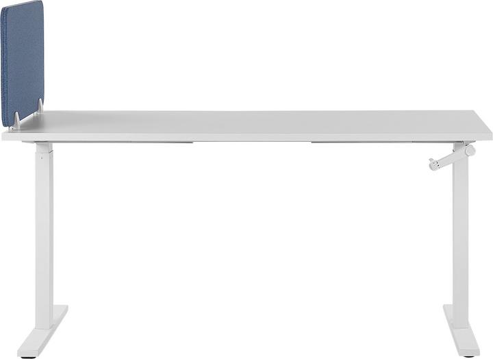 Actual product image Beliani Desk divider blue 72 x 40 cm WALLY (72 x 40 cm)