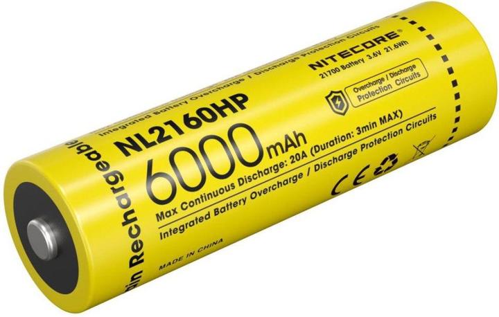Nitecore NL2160HP (1 pcs., 21700, 6000 mAh)