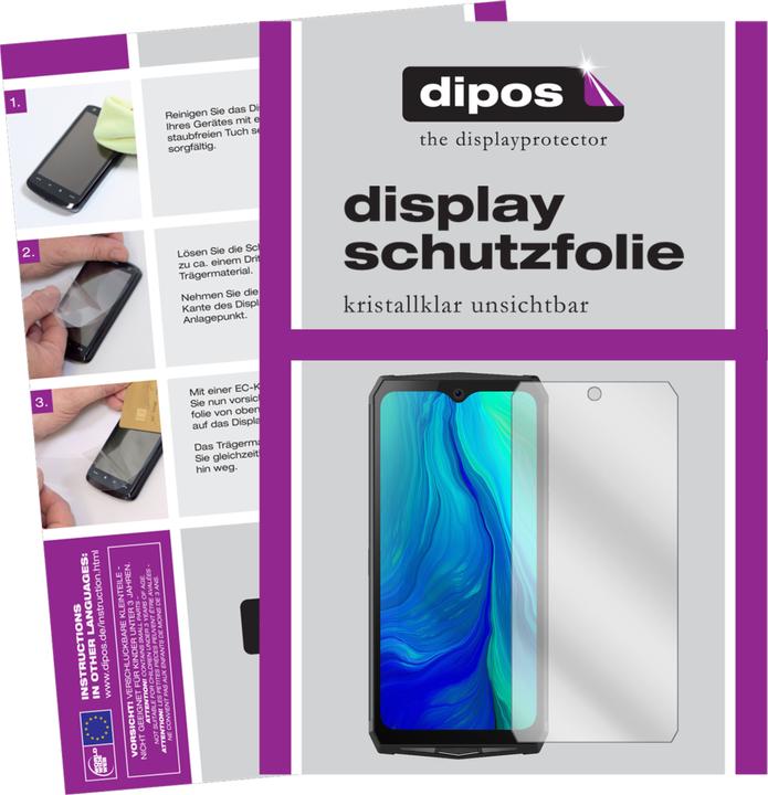 Actual product image Dipos Screen Protector Crystalclear (1 Piece, Blackview BV9100)