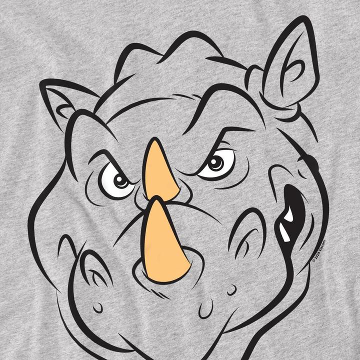 Actual product image Teenage Mutant NT Mens Rocksteady Face T-Shirt (XL)