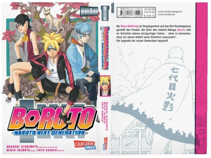 Actual product image Boruto - Naruto the next Generation 1 (German, Masashi Kishimoto, 2017)
