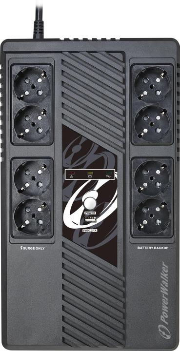 Image du produit Powerwalker VI 800 MS 800VA (480 VA, 480 W, Line-interactive Onduleur)