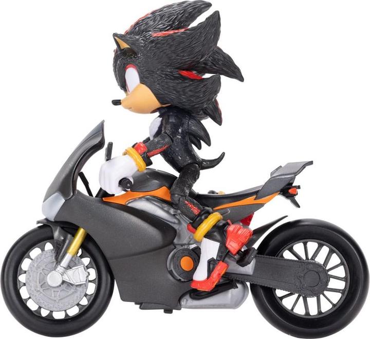 Actual product image Jakks Pacific Sonic - The Hedgehog Movie 3 action figure with vehicle 13 cm