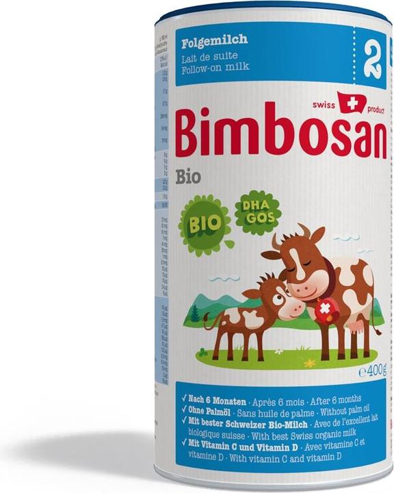Actual product image Bimbosan Bio 2 (400 g, from 6 m.)