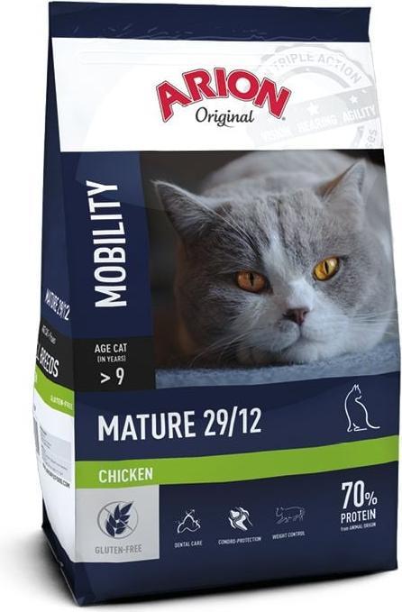 Actual product image Arion Mobility Mature 29/12 Dry Cat Food 7.5 kg Adult Chicken (Adult, 7500 g)