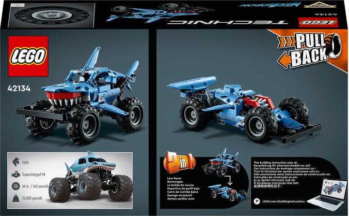 Produktbild LEGO Monster Jam Megalodon (42134, LEGO Technic)