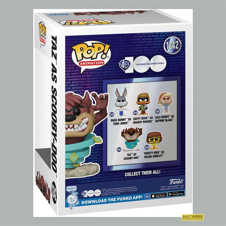 Image du produit Funko POP Looney Tunes Taz as Scooby-Doo