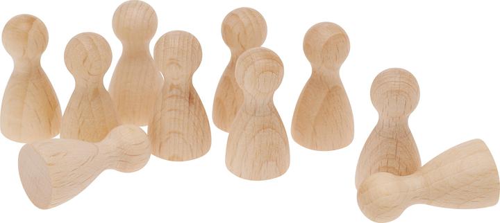 Produktbild Rayher Holz-Spielfigur, 28mm, 10 Stk. 100% FSC