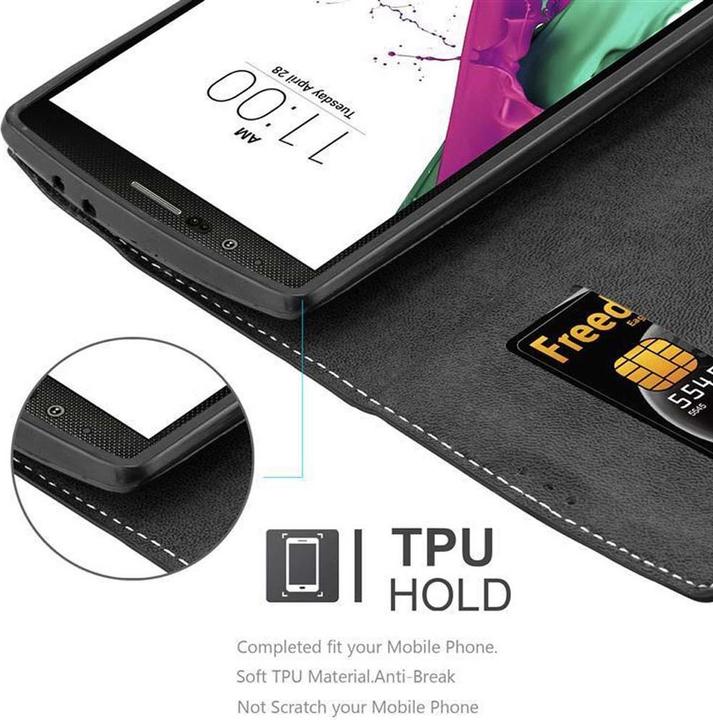 Productafbeelding Cadorabo Boek X Portemonnee Hoesje (LG G4, Motorola Moto G4 Plus)