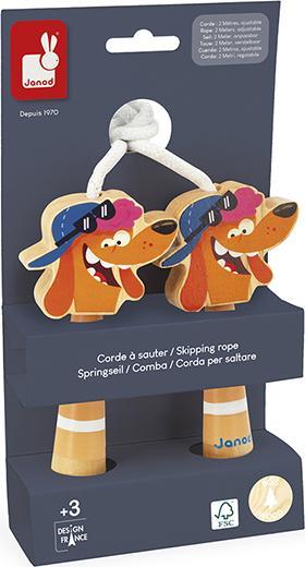 Image du produit Janod Applepop Cordes à sauter Chien (200 cm)