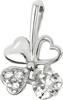 Produktbild Brilio Silver - Silver pendant clover 446 001 00349 04 - clear - 0.43 g