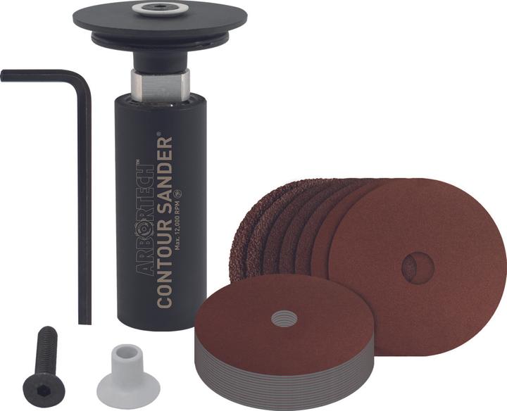 Actual product image Arbortech Kontur Exzenter Winkelschleifer Aufsatz