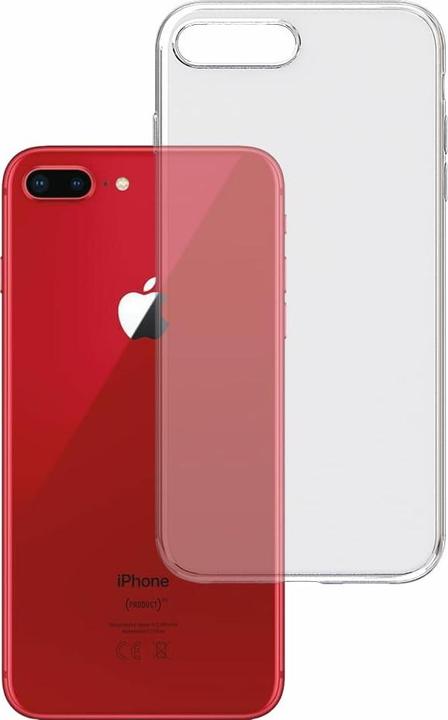 Actual product image 3MK Clear Case Back cover, Apple, iPhone 7 Plus/8 Plus, TPU, Transparent (Apple iPhone 7 Plus)