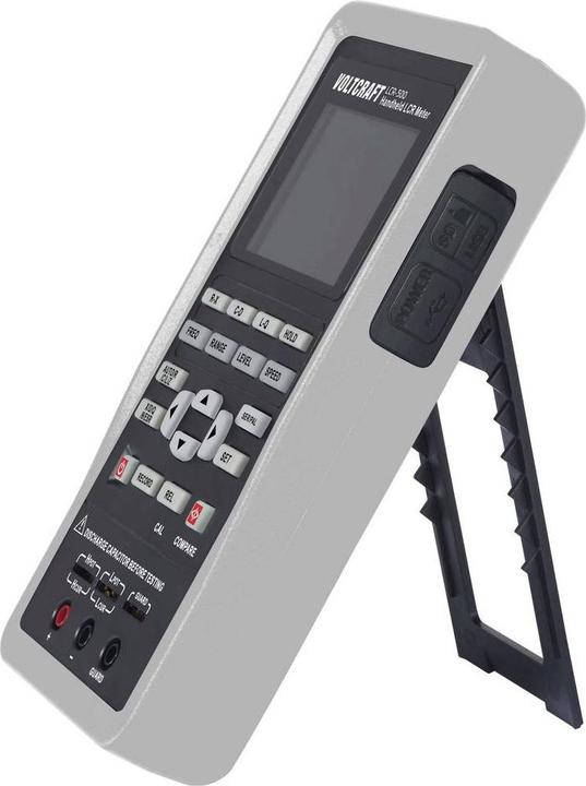 Produktbild Voltcraft LCR-500 LCR Messbrücke digital Datenlogger CAT I Anzeige (Counts): 40 (CAT I)