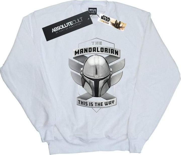 Star Wars The Mandalorian This Is The Way Mando Sweatshirt (L)