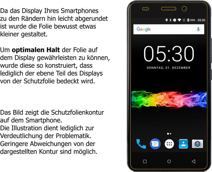 Produktbild Dipos Displayschutzfolie Antireflex (6 Stück, Swisstone SD 530)