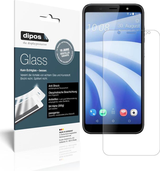 Produktbild Dipos Displayschutz Anti-Shock (2 Stück, HTC U12 Life)