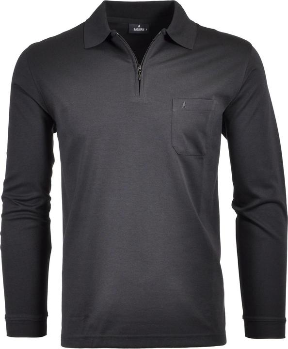 Immagine prodotto Ragman Polo da uomo a maniche lunghe (L)