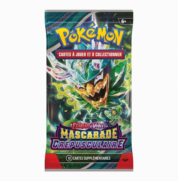 Produktbild Pokémon Pokemon Mascarade Crépusculaire Booster Pack (Französisch, Booster Pack)