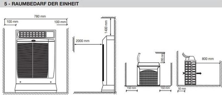 Produktbild Argo Ulisse 13 DCI Eco WiFi (40 m², 13500 BTU/h)