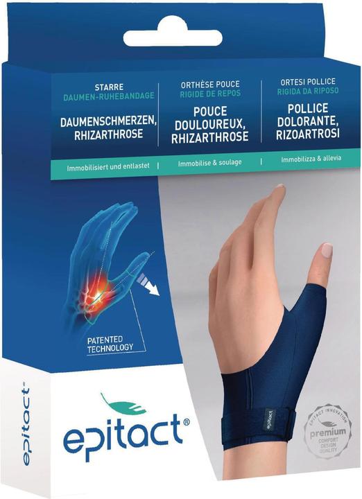 Produktbild Epitact starre Daumen-Ruhebandage S rechts (S)