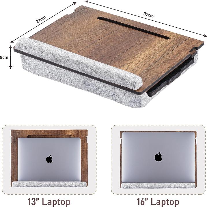 Actual product image Vigo Wood Laptop cushion