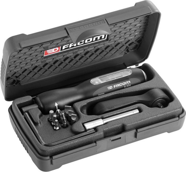Facom Drehmomentschrauber mit Mikrometer (1/4", 2 Nm, 10 Nm)