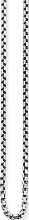 Actual product image Thomas Sabo Venezia Chain Blackened (925 silver, 60 cm)