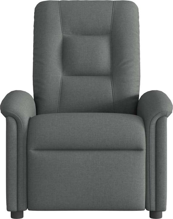Actual product image VidaXL Massage chair electric dark grey fabric