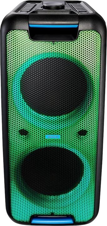 Image du produit Medion P61080 party sound system partyspeakers incl. microfoon, karaoke, oplaadbare batterij, Bluetooth, ec (4 h, Fonctionnement sur secteur)