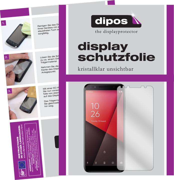 Actual product image Dipos Screen Protector Crystalclear (1 Piece, Vodafone Smart N9)