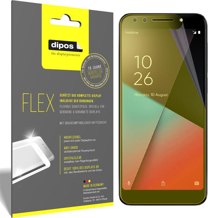 Image du produit Dipos Film de Protection d’écran Full-Cover 3D (3 pièce(s), Vodafone Smart N9 Lite)