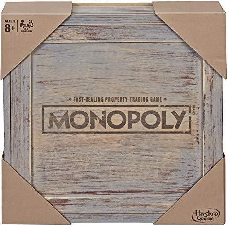 Immagine prodotto Hasbro Gaming Monopoli rustico (Inglese)
